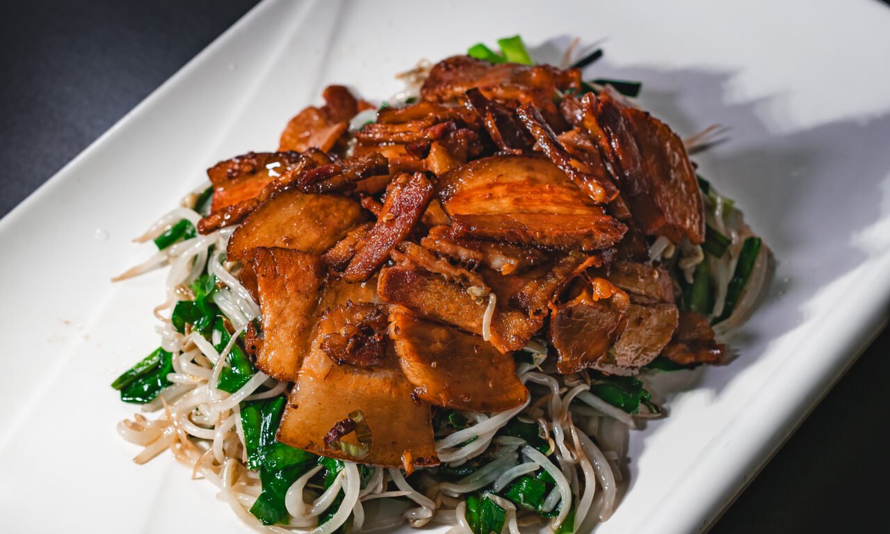 A signature dish at Yuan's Garden